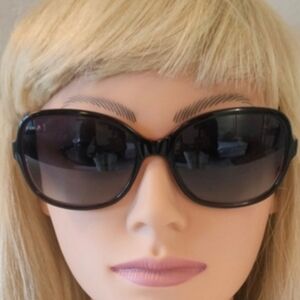 Juicy Couture Chic Black & Rose Colored Sunglasses